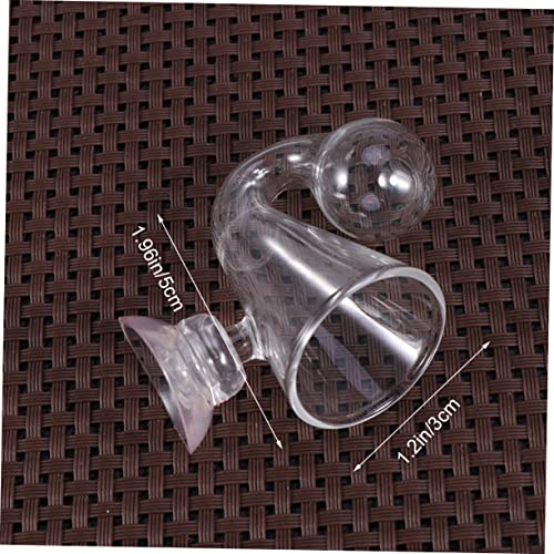 2pcs Glass Concentration Monitor for Aquariums Fish Tank Carbon Dioxide Detector Accurate Levels for Healthy Aquatic Plants and Fish - size: Size 1
