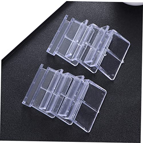 BESPORTBLE 10pcs Acrylic Fish Tank Bracket Support Holder for Aquarium Safe for Fish Pets Practical Design for Tanks