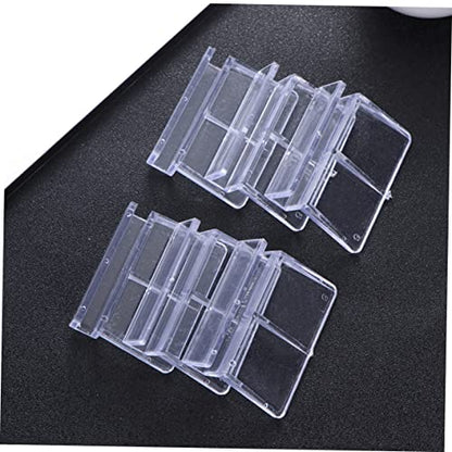 BESPORTBLE 10pcs Acrylic Fish Tank Bracket Support Holder for Aquarium Safe for Fish Pets Practical Design for Tanks