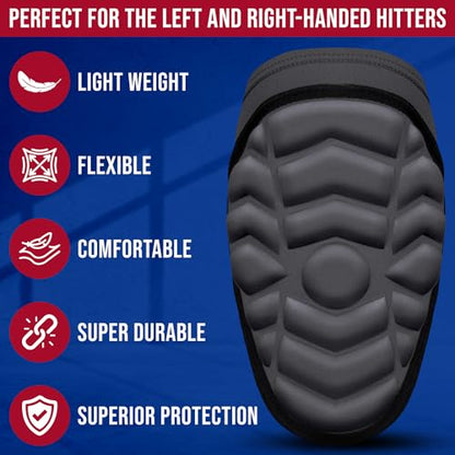 Exxact Sports Defender Baseball Elbow Guard - color: Dark Grey, size: Youth