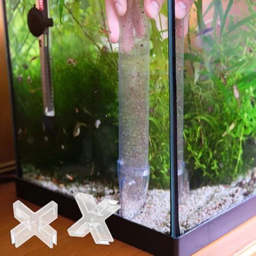 SOLUSTRE 10pcs Transparent Plastic Glass Clips for Easy Installation Fish Tanks and Display Cabinets Multi-functional Clamps for Shelves and Aquariums Flexible and Practical Design