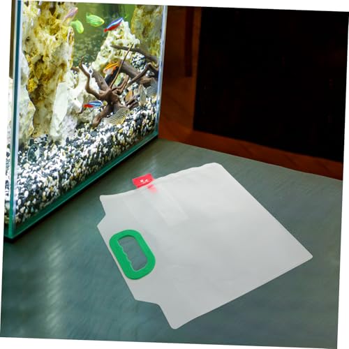 balacoo 4pcs Fish Transport Bag: With Oxygen Support Transparent Design For Easy Observation Portable Handheld Bag For Live Fish Shipping