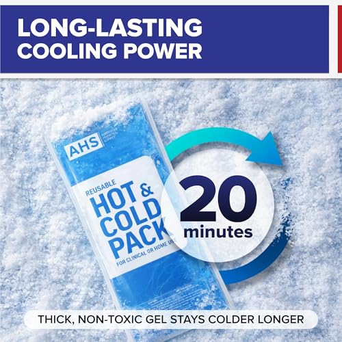 American Hospital Supply |Reusable Hot and Cold Pack 5'' x 11'' | 2 Pack - size: 2 Pack