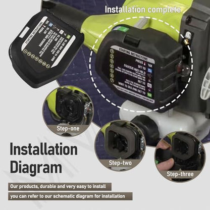 308649003 307191001 5687301 Air Filter & Cover Compatible with Ryobi RY251PH RY252CS RY253SS RY254BC 25CC 25.4cc String Trimmers Tune-Up Kit/Gas String Trimmer