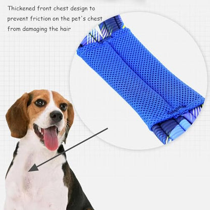 Dog Sled Harness Waterproof Nylon with Reflective Strips Durable Running Harness for Large Dogs (Black, XXL) - color: Black, size: XXL