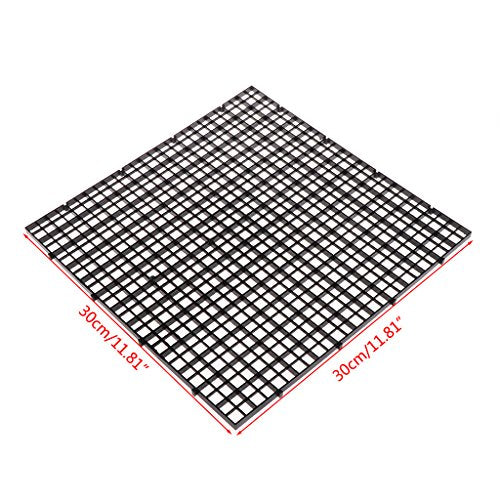 Aquarium Divider Tray Aquarium Crate Light Diffuser Fish for Bottom Filter Plate 12x12 Inches