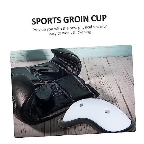 3pcs Boxing Groin Protector Cup PP Guard for Daily Exercise