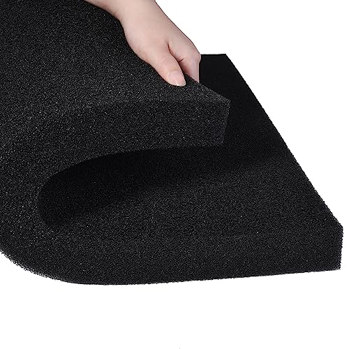 Aquarium Sponge Filter Pad, Bio Filter Media Foam Sponges, Cut-to-Size Foam for Fish Tank (20"x20"x1.57" (50PPI)) - size: 20"x20"x1.57" (50PPI)
