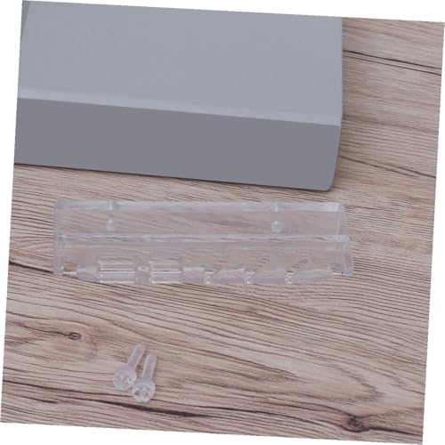 BESPORTBLE Acrylic Holder Rack for Aquatic Plant Tools Compact Storage for Aquarium Maintenance Featuring High-Transparency Design for Scissors Tweezers and Scrapers