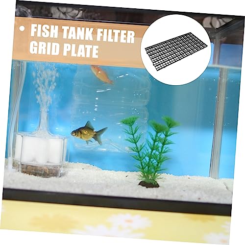 POPETPOP 6pcs Aquarium Filtration Plates Plastic Fish Tank Mesh Isolation Net for Filtration and Divider Use