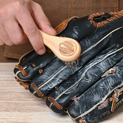 Rhino Wax Complete Baseball Glove Cleaning Kit: Cleaner, Scrub & Brushes