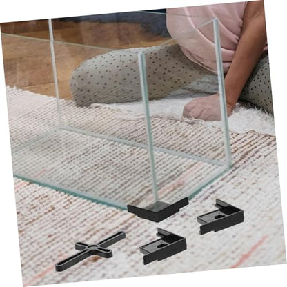 Cabilock 1set Fish Tank Corner Guards and Base Protectors of Fish Tank Accessories for Safeguarding Aquariums Elegant and Stylish Design for Home Use -collision Bumpers
