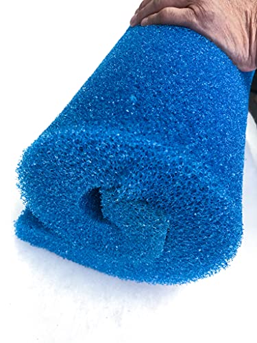 Aquarium Bio Sponge Filter Media Pad Open Cell Foam Cut-to-fit Matten Filter Fish Tank Sump Divider 23.6" x 17" x 2" - size: 23.6" x 17" x 2"