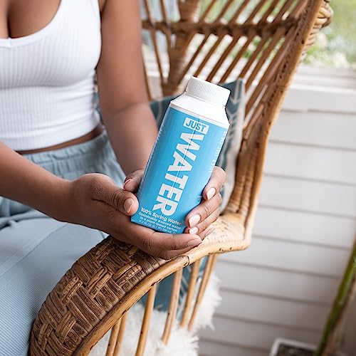 JUST Water - 100% Spring Water, Naturally Alkaline, 8.0 pH - Plant-Based, BPA Free, Sustainable and Fully Recyclable Boxed Water Bottle - Eco-Friendly - 11.2 Fl Oz (Pack of 24) - size: 11.2 Fl Oz (Pack of 24)