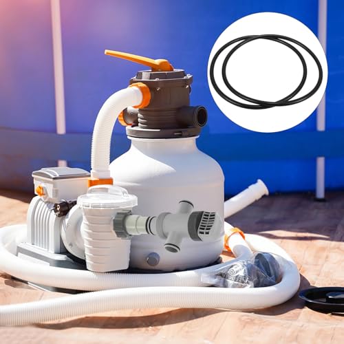 SUPVOX 2pcs Rubber Seal for Pump Filter Cover Pool Filter Sealing Compatible Leak for Swimming Pool Maintenance