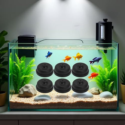 Aquarium Diaphragm Silicone Cup Accessories - Rubber Oxygen Pump Replacement Parts for Fish Pond Air Pump
