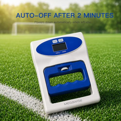 MEGAWISE Hand Dynamometer Grip Strength Tester Digital LCD Measure