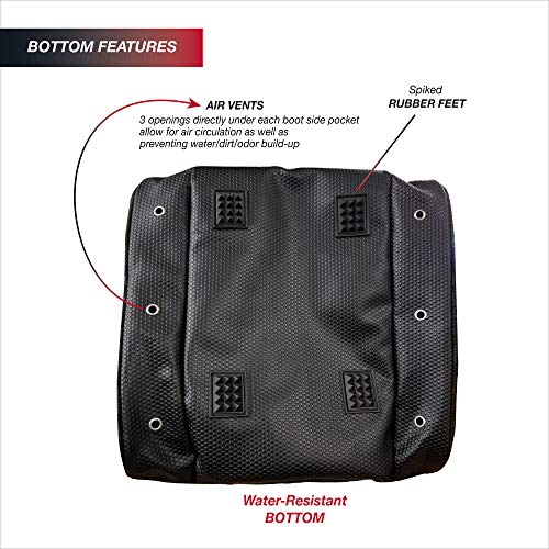 Athalon Everything Boot Bag/Backpack - color: Black