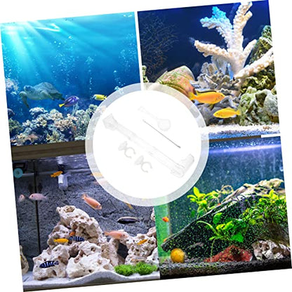 BESPORTBLE 1pc Fish Feeder Tube Sinking Feeding Dish for Shrimp and Fish Aquarium Supplies Reduces Food to Clean Design Feeding Tool