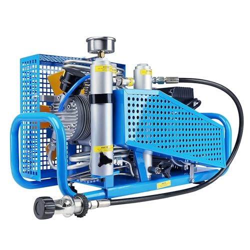 TUXING 4500Psi Pcp Air Compressor,Scuba Tank Air Compressor,High Pressure Diving Compressor for Firefighting Scuba Tank/PCP Rifle/Paintball Air Gun Filling Station