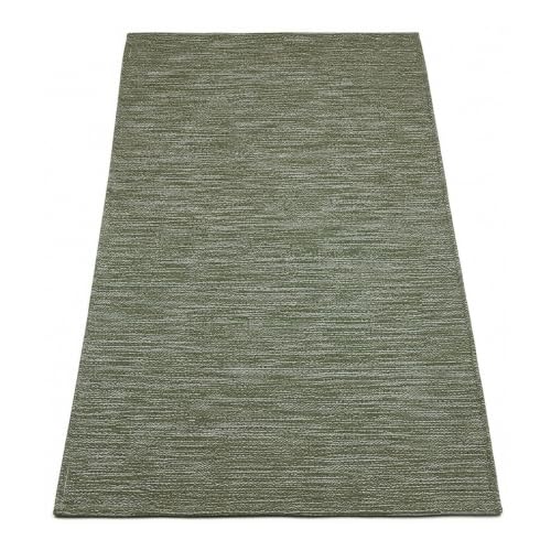 LFH Home Handmade Cotton Yoga Mat Cotton Rug picnic mat For Exercise, Workout, Fitness - Perfect Heavy Quality Eco Friendly Natural Cotton Woven Reversible Yoga Mats for Men & Women - 72x26 Inch. - color: Army Green
