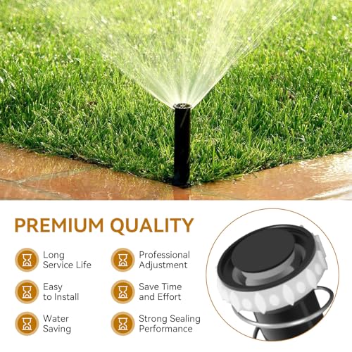 Sprinkler Check Valve Compitable with Hunter Pro Spray, 437400 Sprinkler Head Check Valve, Backflow Prevention Irrigation Check Valve for Hunter Rainbird (2 Pack)