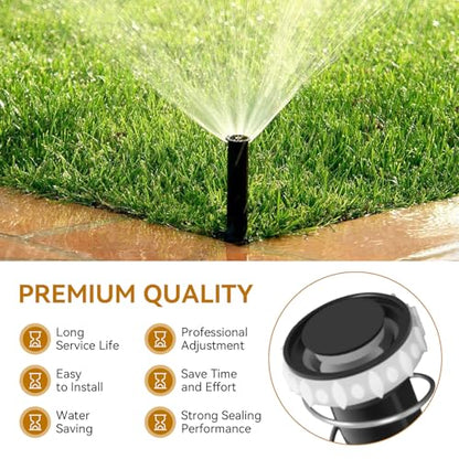 Sprinkler Check Valve Compitable with Hunter Pro Spray, 437400 Sprinkler Head Check Valve, Backflow Prevention Irrigation Check Valve for Hunter Rainbird (2 Pack)