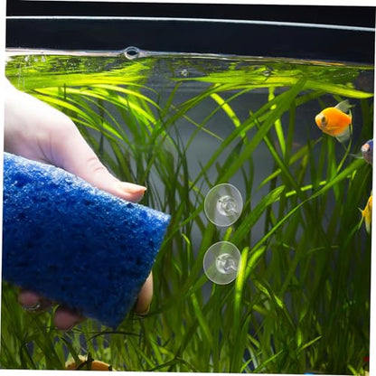 20 Pcs Adjustable Suction Cups for Fish Tank Transparent Plant Holder Aquarium Decorations Easy Installation for Moss Airline Tubing Shrimp Nests and Reptile Hammock
