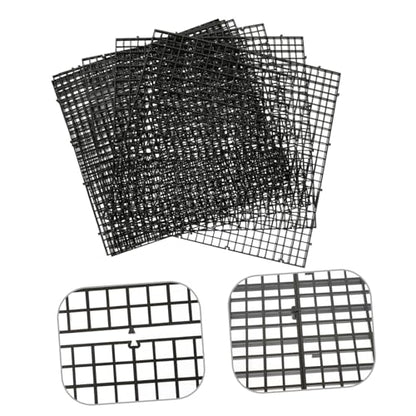 Mikikit 1Set Fish Tank Divider with Suction Cups Isolation Panels for Aquariums Fish Separation for Breeding and Maintenance