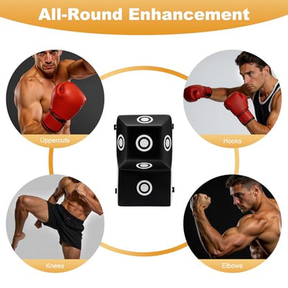 Uppercut Bag, Wall Punching Bag Training Punching Target with Marking Points, Wall Mount Punching Bags for Training Uppercuts Hooks Knees Elbows, 13.78 * 9.84 * 23.62 Inch