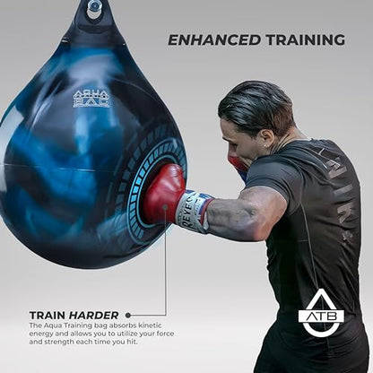 Aqua Training Bag 18" 120 Pound Heavy Punching Bag - color: Purple Crush