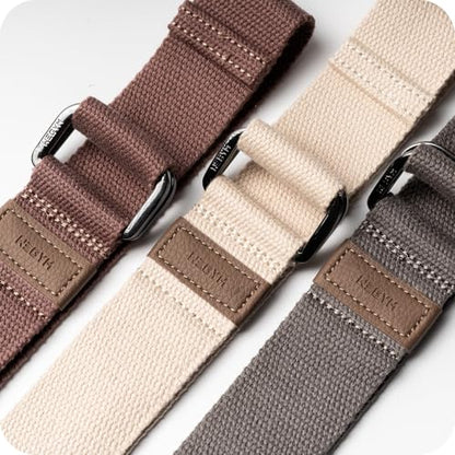 WeGym Yoga Strap for Stretching, Pilates and Mobility, Adjustable Length | Adjustable length, home stretching, Pilates, yoga and mobility workouts - color: Grey