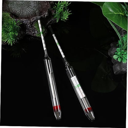 Aquarium Fish Tank Water Testing Glass Floating Hydrometer and Areometer