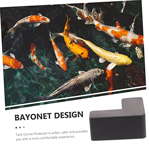 6pcs Fish Tank Corner Guards Soft Bumpers for Desk Aquarium Safety Easy to Install Protects Boys and Girls from Edges