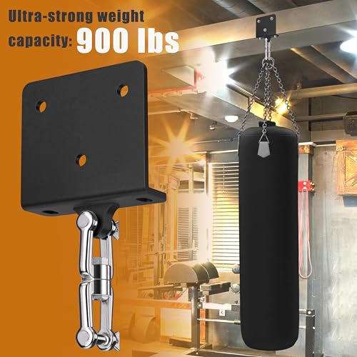 Heavy Bag & Punching Bag Hanger, Wall, Ceiling, Beam Mount Options - color: Ceiling - L-Shape Joist