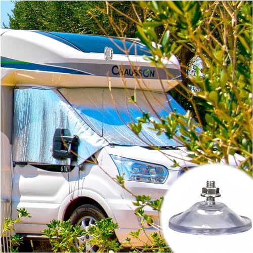 XJKJ M6 x 14 6 PCS Heavy Duty Suction Cups for Windows & Glass, Strong Reusable Suction Cups No Residue Window Suction Cups for Car, Aquarium, Smooth Surfaces, Outdoor Decor, Mounting Hooks, Tools