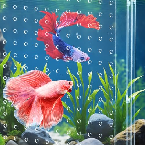 Acrylic Fish Tank Divider,55 Gallon Tank Divider,Adjustment Clear Fish Tank Separator Set with Suction Cups (55gallon)