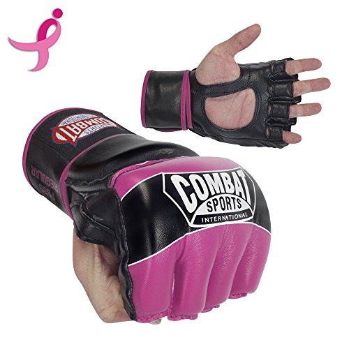 Combat Sports Pro Style Grappling MMA Gloves - color: Pink, size: Small