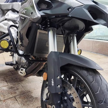 FOR TRK502 TRK502X trk502 trk502x 2024 2023 accessories protective net water tank protection net motorcycle water tank net radiator guard net TRK502 TRK502X water tank protection net (silver)