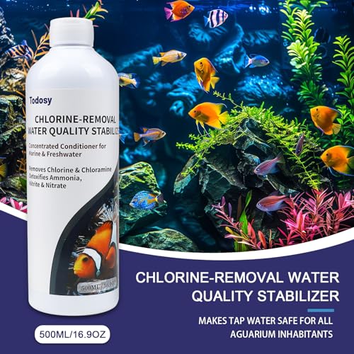 Aquarium Water Regulator and dechlorinator - 16.91 Ounce for Freshwater and Marine Aquariums (500ML / 16.91OZ) - size: 500ML / 16.91OZ