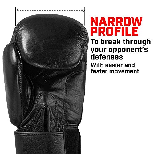 Revgear Elite Leather Boxing Gloves