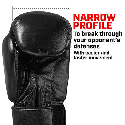Revgear Elite Leather Boxing Gloves