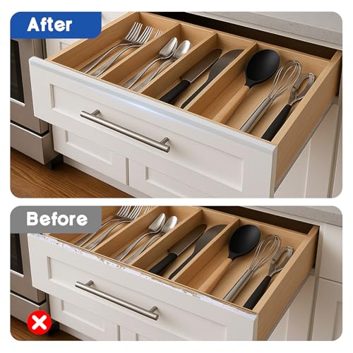 Cabinet Protector Edge Guard (Pack of 12), 24" Clear PVC Cabinet Edge Protectors for 3/4" Thick Kitchen Cabinets Doors – Slip-On No-Tool Sliding Installation - size: 24 Inches