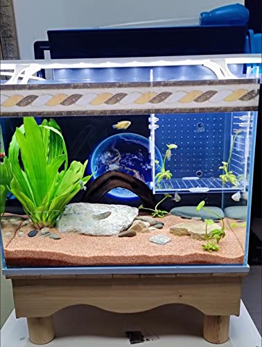 Acrylic Fish breeding Box, Acrylic Fish Isolation Box, Fish Separator for Aquarium, Hatchery Incubator with Suction Cups for Small Baby Fishes Shrimp Clownfish Guppy (5.9 * 5.9 * 5.9inch) - size: 5.9 * 5.9 * 5.9inch