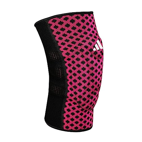 adidas Reversible Wrestling Adult Kneepad (Pink/Black, Medium) - color: Pink/Black, size: Medium