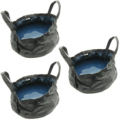 Multiple Foldable Wash Basin Sink Water Bag Portable Mini 8.5L for Footbath Camping Hiking Outdoor Durable Design