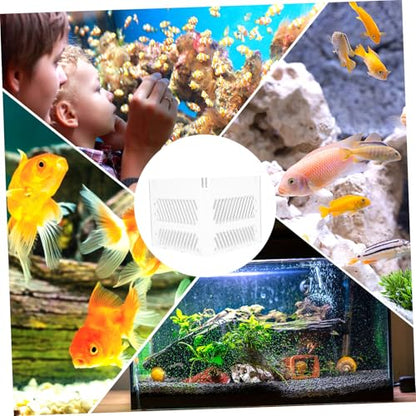 SUPVOX Acrylic Aquarium Grid Divider Pump Isolation Plate for Clean Water Protects Aquarium Pumps from Sand Easy to Install Fish Tank Partition for Versatile Filtration