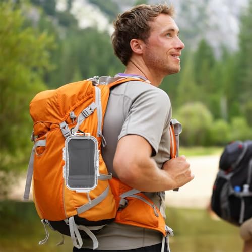 Small Waterproof Storage Case, Outdoor Survival Waterproof Dry Box Protective Case Shockproof Airtight Carry Box Container Floating Hard Shell for EDC Tools Phone Keys Watches Travel Fishing - color: transparent