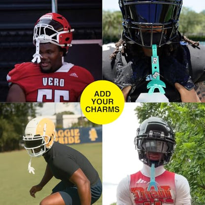 SLEEFS Soft Football Mouth Guard 2.0 - Youth Mouthguard with Strap (Removable) - Lip/Teeth Protector Mouthpiece - No Boil - for Youth/Adults, Maximum Air Flow for Flag Football, Lacrosse - Soft Pink - color: Soft Pink