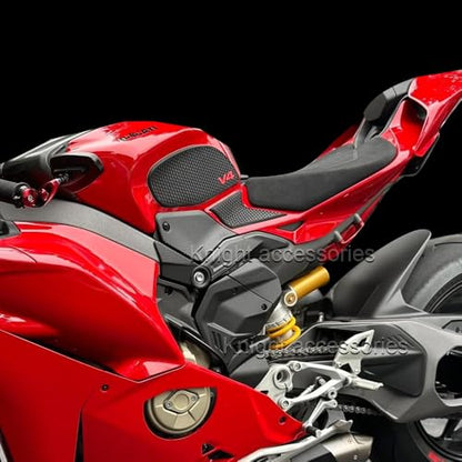 Tank Grips For Panigale V4 Panigale V4S /SP2 2025 Fuel Tank Pad Tank Protection Sticker Knee Grip Pads Knee Traction